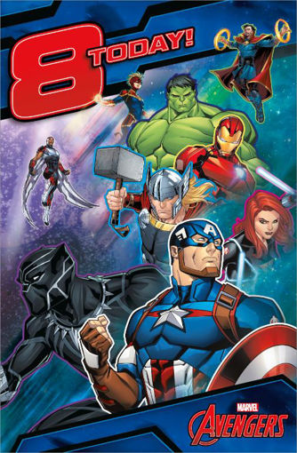 Picture of 8 TODAY AVENGERS CARD